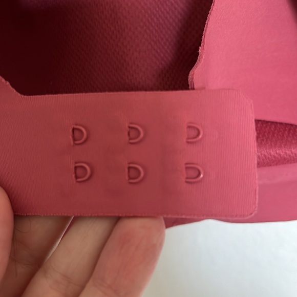 COPY - Victoria's Secret Victoria Sport Bra Racerback Pink Peach Womens 32dd 32e - Picture 3 of 4